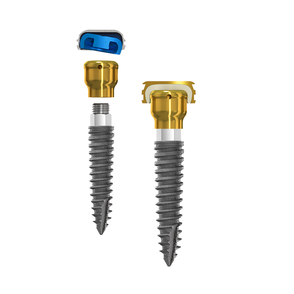 LOCATOR implant system components